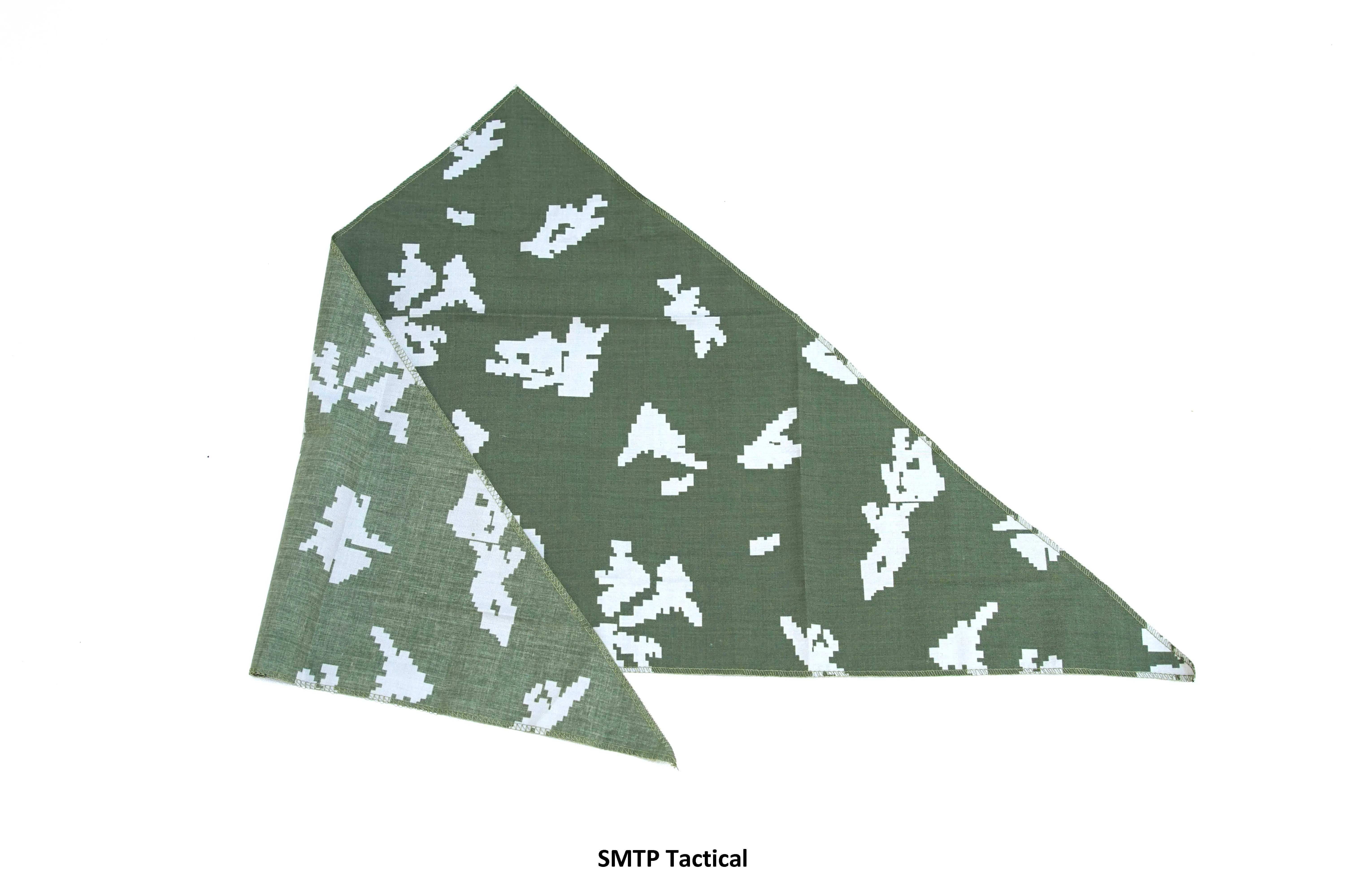 SMTP E6 Bandana táctica de las Fuerzas Especiales Rusas, bufanda triangular EMR, pañuelo Floral ruso - imagen 3