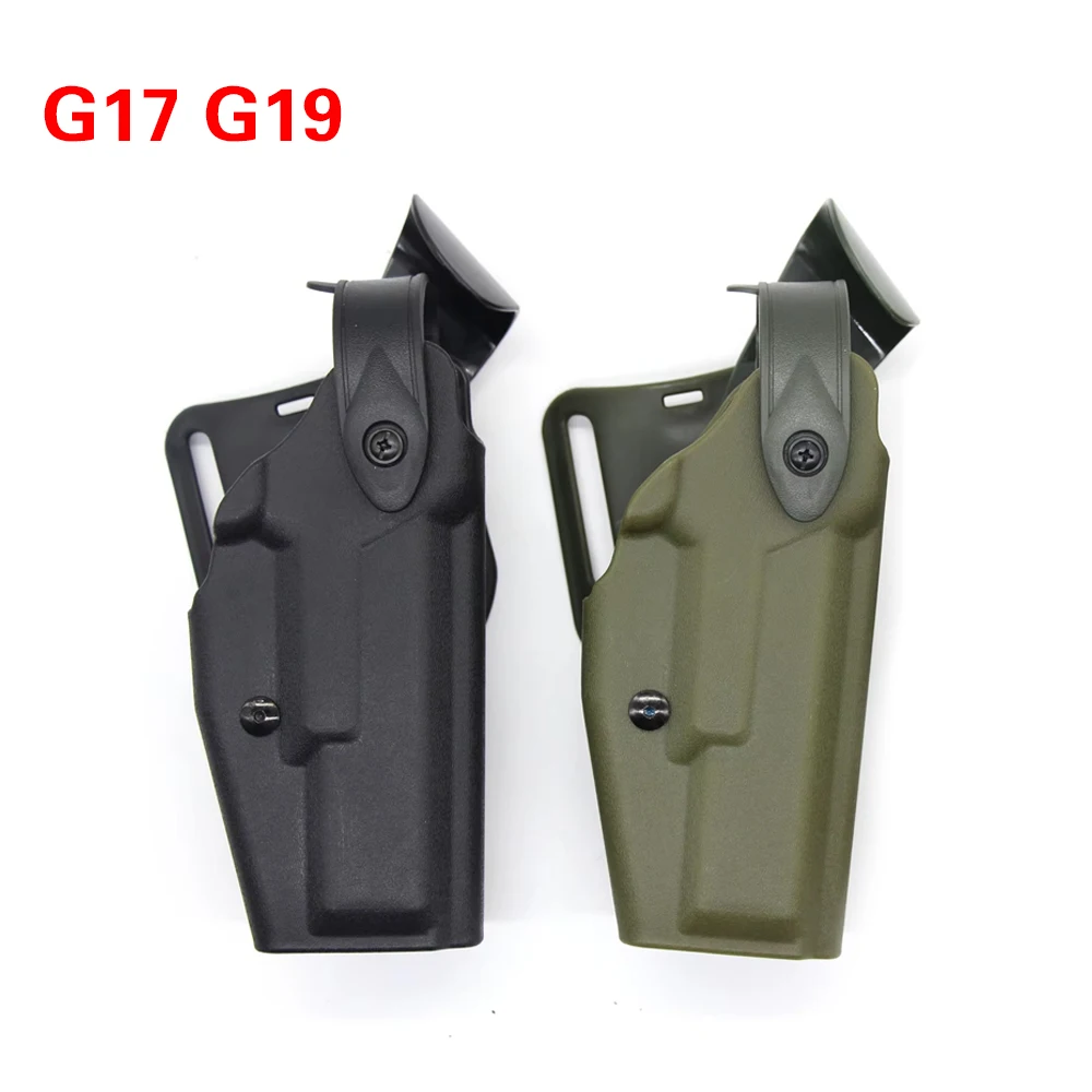 Para G17 G19 Holser táctico caza cintura PIstol funda para pistola cinturón al aire libre soporte para pistola de paleta para G1719
