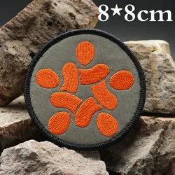 Parches bordados de unidad táctica de Israel para mochilas y ropa, accesorios militares con respaldo de gancho o planchado