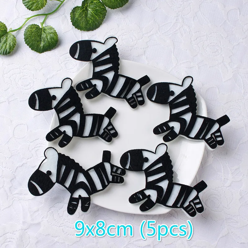 5pcs zebra