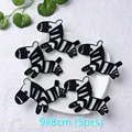 5pcs zebra