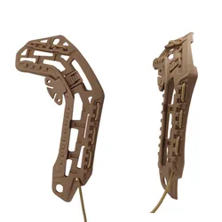 Accesorios casco táctico con riel guía lateral - Montaje Airsoft