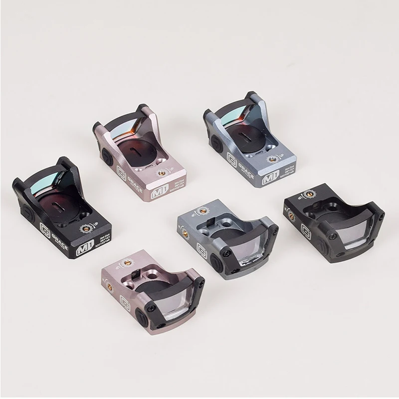 Montaje elevador de mira de punto rojo/verde M1, 8 ranuras, adaptador elevador Picatinny de alta distancia, alcance de 20mm, lente óptica reflejo de riel Picatinny ajustable