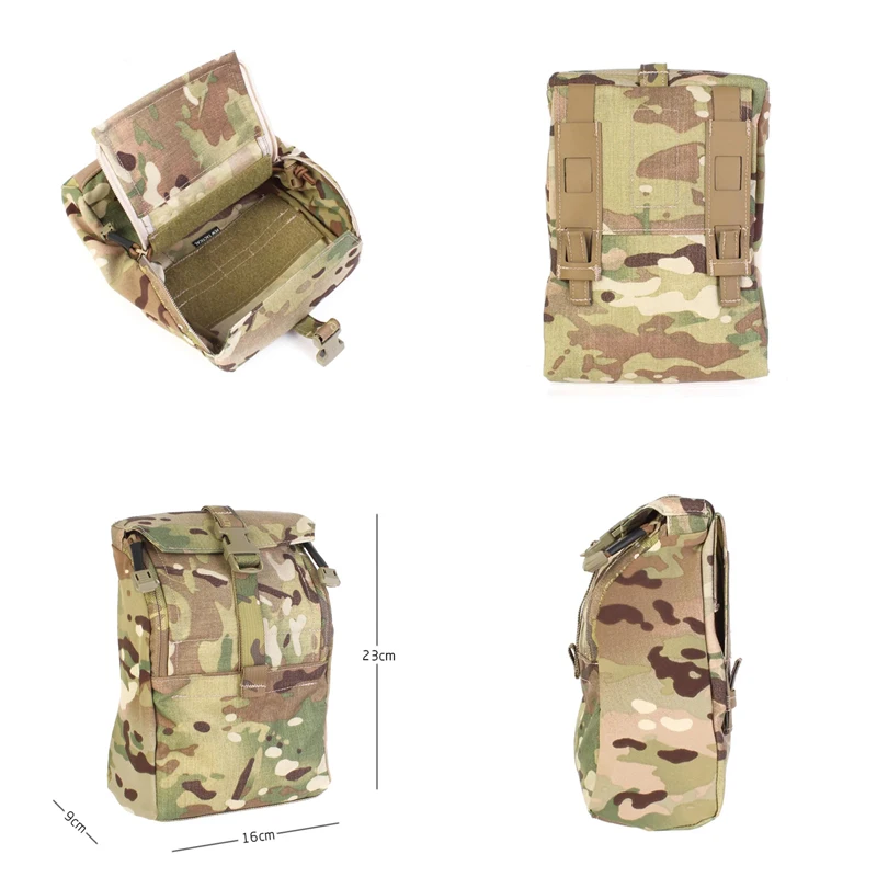 Bolsa táctica GP MOLLE para exteriores caza y juegos CS multiusos