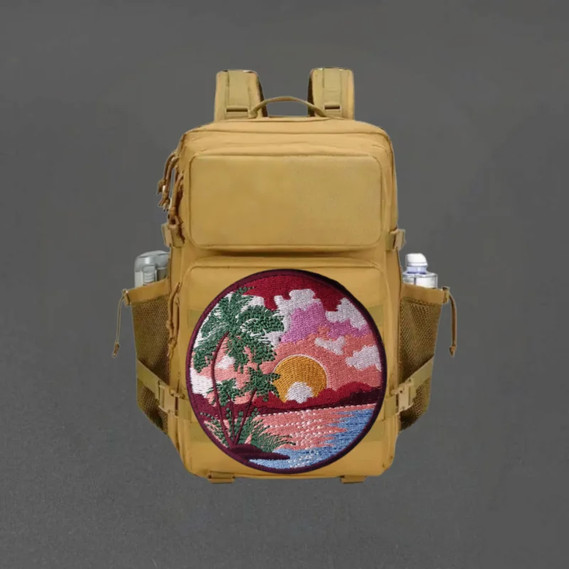 Parche táctico bordado con velcro – Insignia de moral para mochila - imagen 4