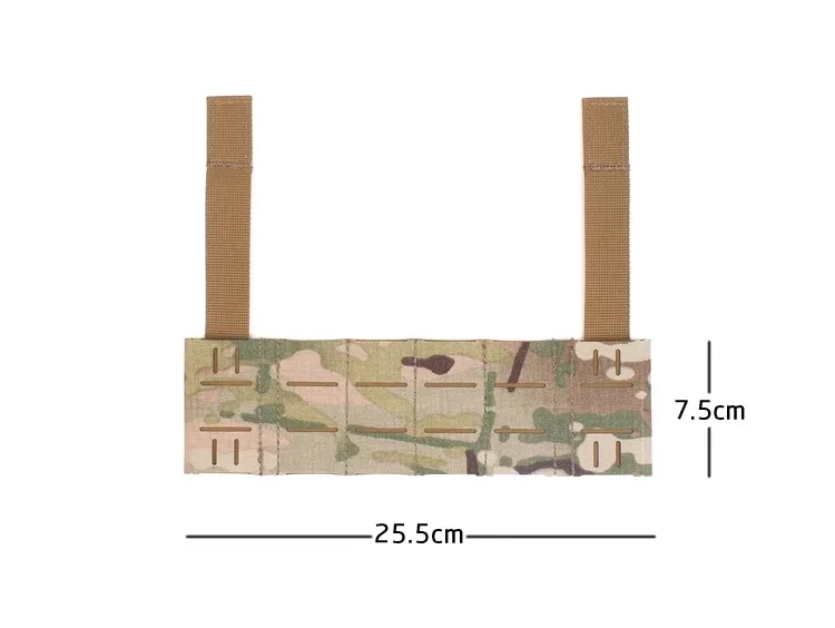 PEW-arnés tácticos para plataforma de pecho, accesorios de extensión, Panel frontal táctico, expansión de plataforma de pecho D3CRM, accesorios para chaleco Airsoft - imagen 5