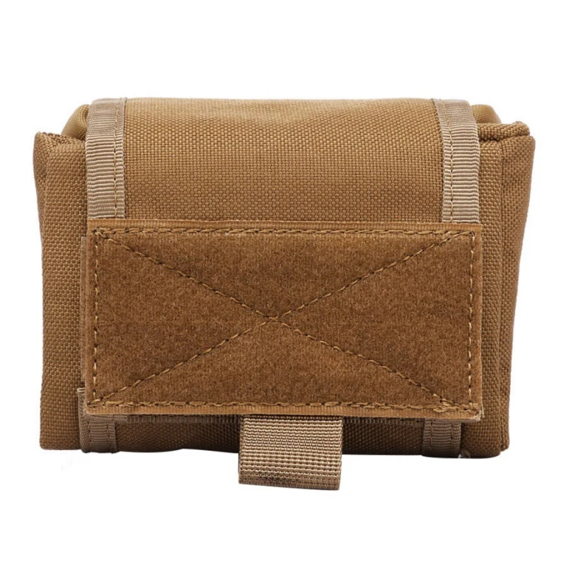 Bolsa táctica plegable Molle para caza al aire libre, riñonera para Airsoft, munición, herramienta de utilidad Mag - imagen 4