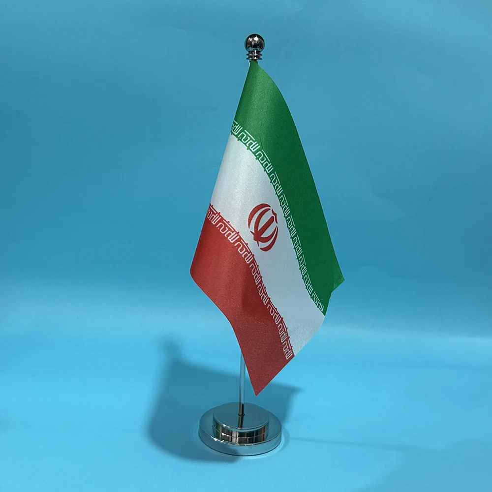 Bandera nacional de Irán para decoración de escritorio de oficina - imagen 4