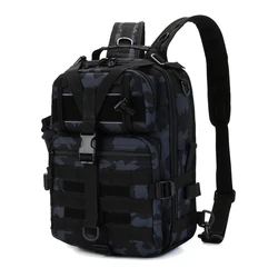 Mochila táctica multifuncional de pesca con sistema MOLLE