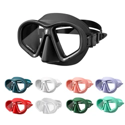Máscara de buceo profesional con protección UV y lente HD antivaho