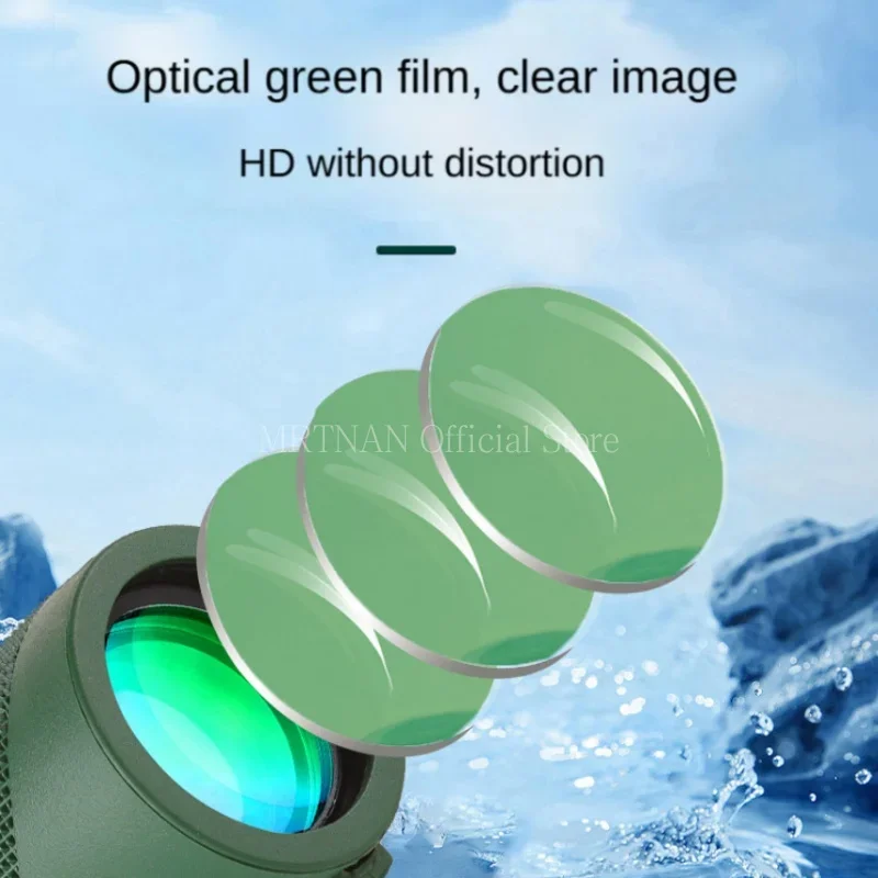 Telescopio Monocular profesional HD 80X100, telescopio potente plegable de larga distancia con trípode, Clip para teléfono para acampar al aire libre - imagen 5