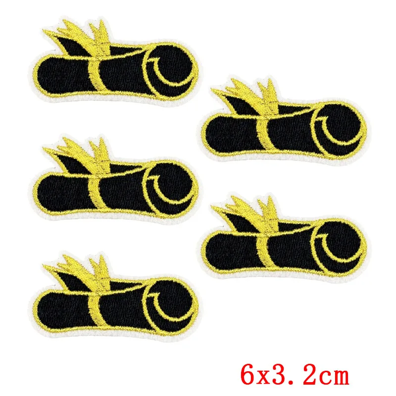 10 unids/lote 2025 parche de graduación DIY bordado hierro en parches para ropa parches termoadhesivos en uniforme de gorra de soltero - imagen 4