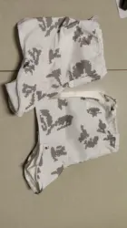 Cubrezapatos de nieve tácticos antideslizantes camuflaje patrón