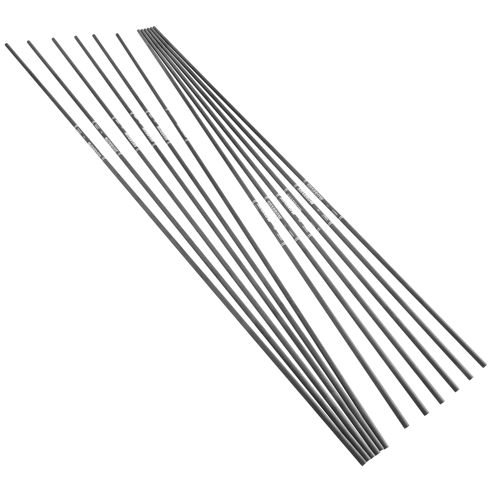 6/12 Uds 31 "eje de flecha de carbono puro ID4.2mm flecha SP 500 600 700 800 900 1000 1200 arco compuesto recurvo tiro con arco caza - imagen 5