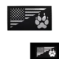 Flag Dog Paw White