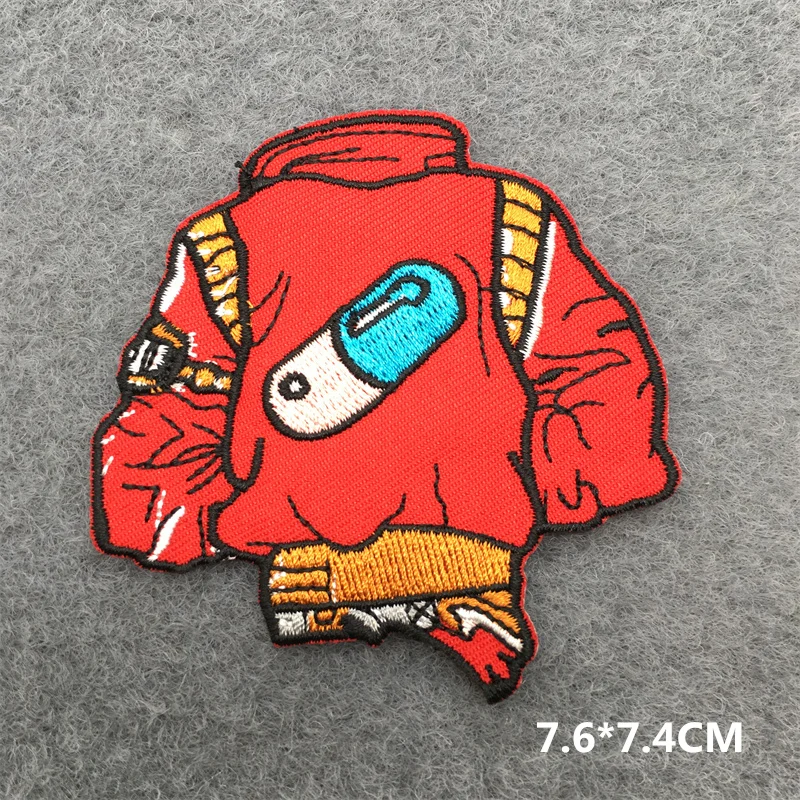 Parches bordados Punk See You In Hell para ropa, parches para planchar, rayas, apliques Diy, parches para amantes, pegatinas para ropa - imagen 5