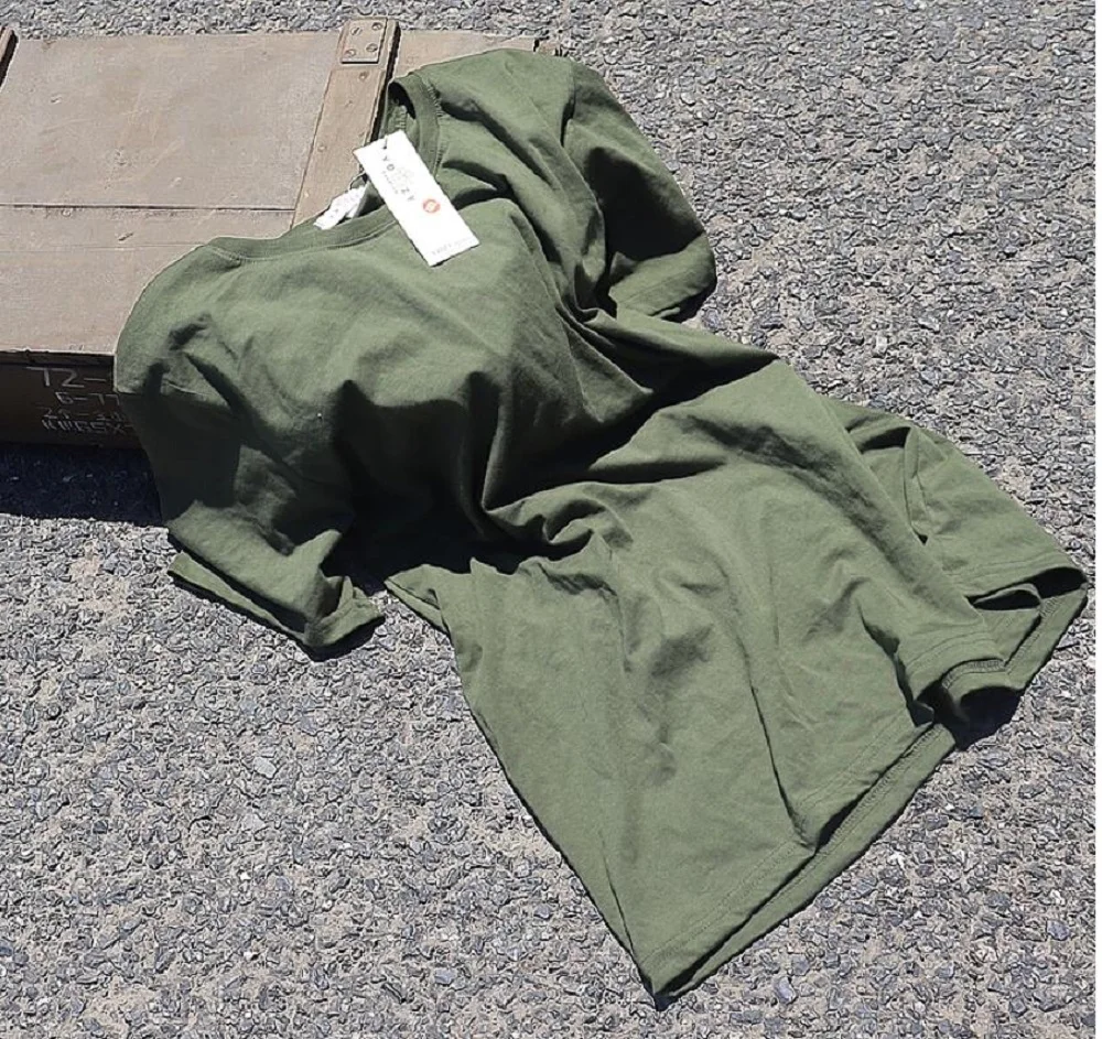 Camisa de manga corta de entrenamiento de verano para hombre transpirable de algodón - imagen 3