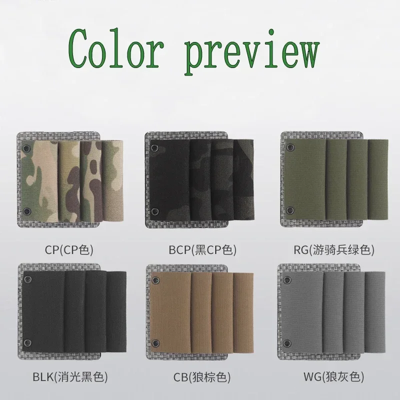 Juego de organizador de barras luminosas, chaleco de caza al aire libre, portador de tablero táctico, bolsa Molle fluorescente Chemlight, equipo de aventura - imagen 2