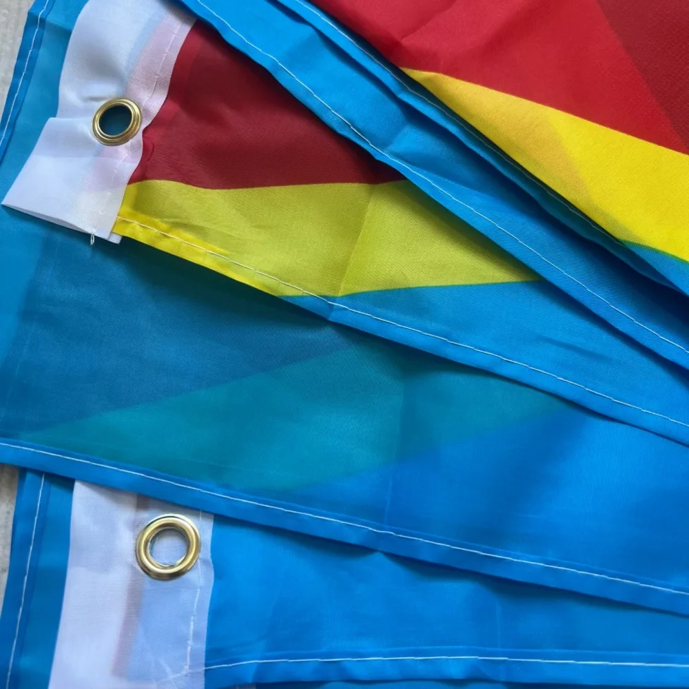 Bandera del Congo YIXIN, 90x150cm, bandera de la República Democrática del Congo, bandera nacional de 3x5 pies, banderas decorativas para el hogar - imagen 4