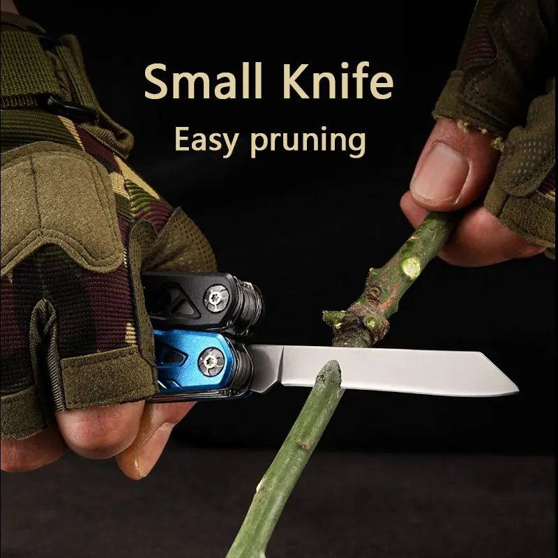 Martillo multifuncional, alicates portátiles plegables para exteriores, defensa corporal de coche, herramienta combinada universal de una sola pieza multiusos - imagen 5