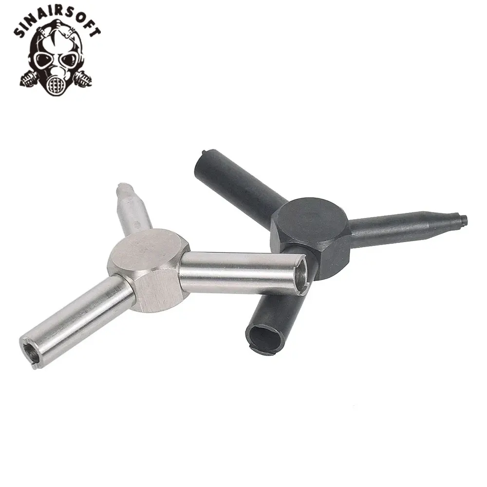 SINAIRSOFT-válvula de Gas táctica GBB Airsoft, llave de acero, Triple fuerza, revista, herramienta de eliminación de carga, caza, KSC WA, pistola de GAS, Rifle - imagen 3