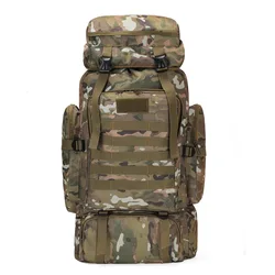Mochila militar táctica Molle 70L gran capacidad para acampada y viaje