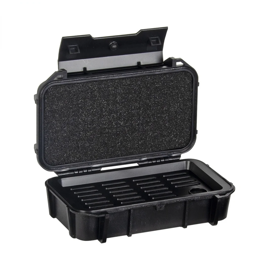 Caja TACTIFANS EDC abierta mostrando espuma de seguridad