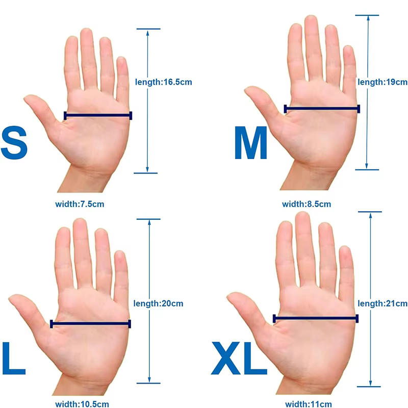 Guante protector de tres dedos para tiro con arco recurvo - imagen 5