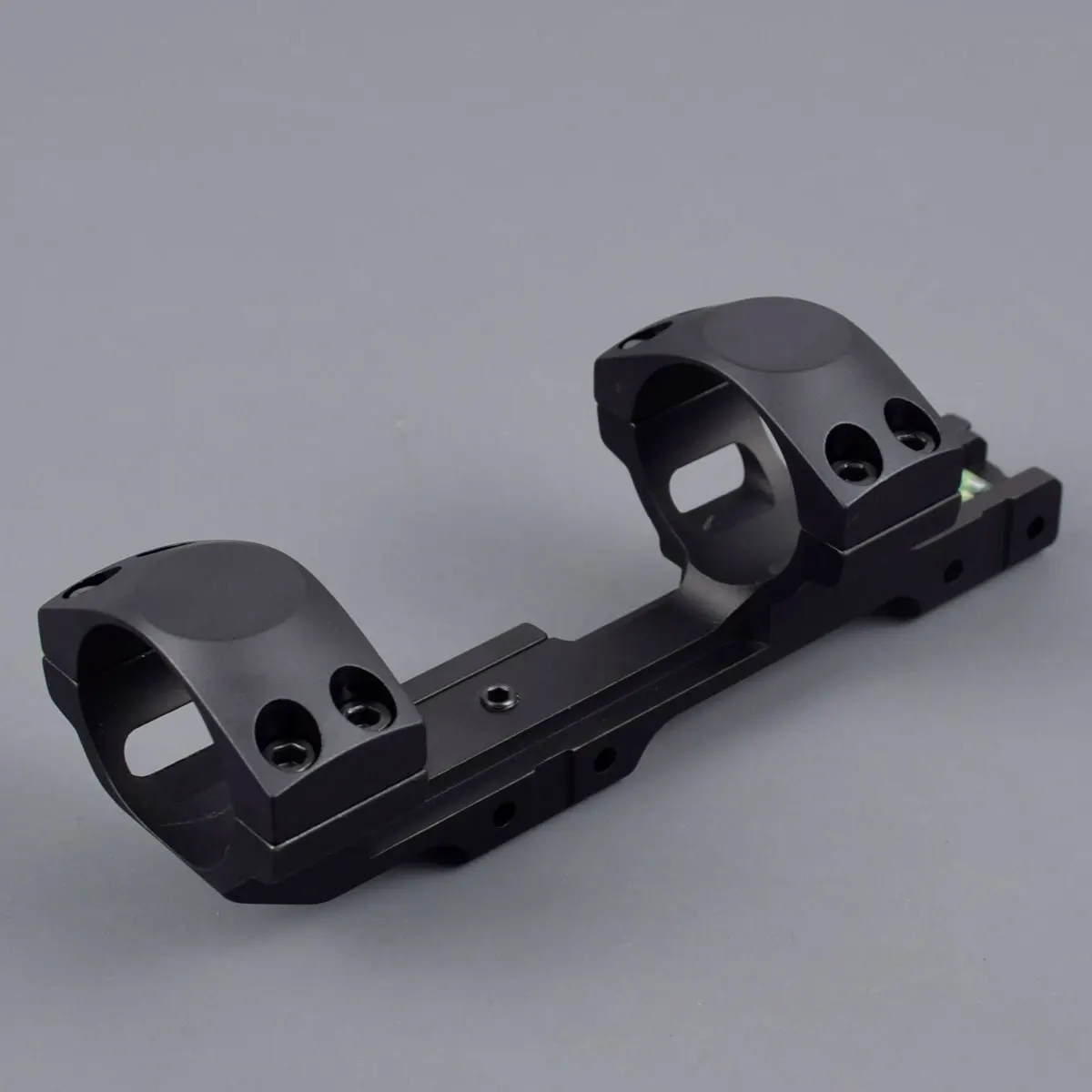 Mira telescópica táctica de 25,4mm y 30mm con anillos QD, montaje de perfil bajo con nivel de burbuja para Sauer 200 STR CZ452 CZ512, Riel de cola de milano de 11mm - imagen 4