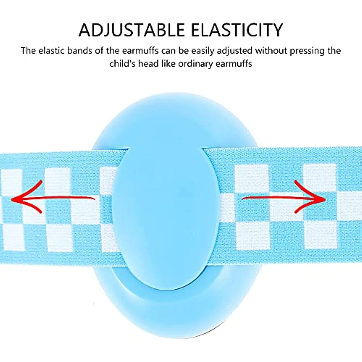 Orejeras protección auditiva para bebés con diadema ajustable - imagen 2