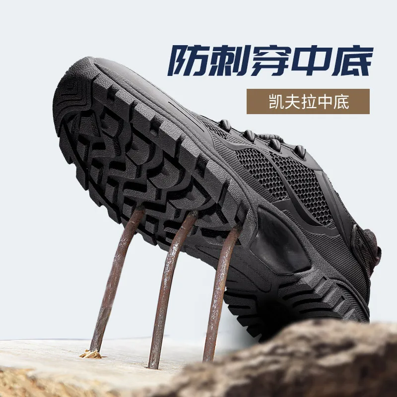 Zapatos de senderismo transpirables para hombre, zapatos de escalada para deportes al aire libre, zapatos de Trekking ligeros, botas de turismo, zapatos para caminar, zapatillas informales - imagen 5