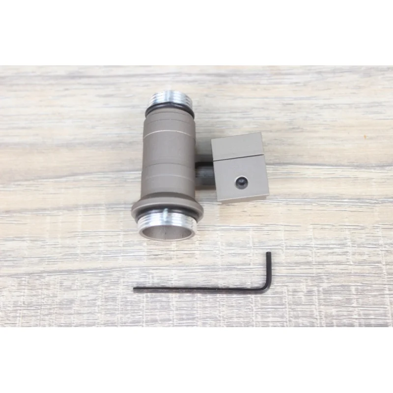 Soporte de linterna táctico m-ax Universal, estante giratorio de luz táctica hecho de aluminio espacial 6068 con tecnología CNC - imagen 4