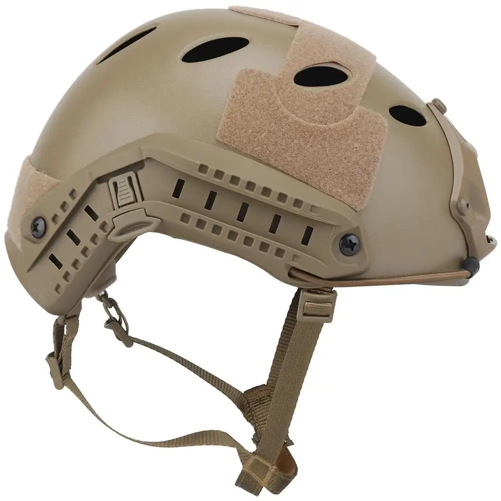 Casco táctico rápido estilo PJ caza tiro CS juegos de guerra casco Airsoft deportes de ciclismo al aire libre equipo de protección de cabeza para saltar - imagen 5