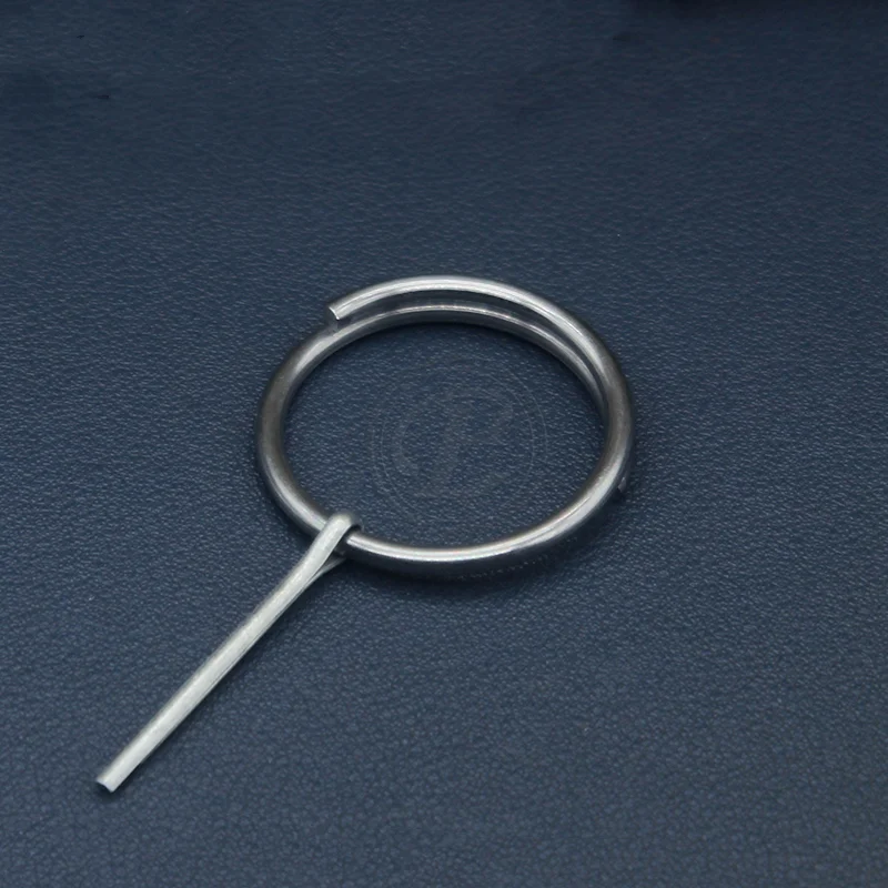 Silver pull ring