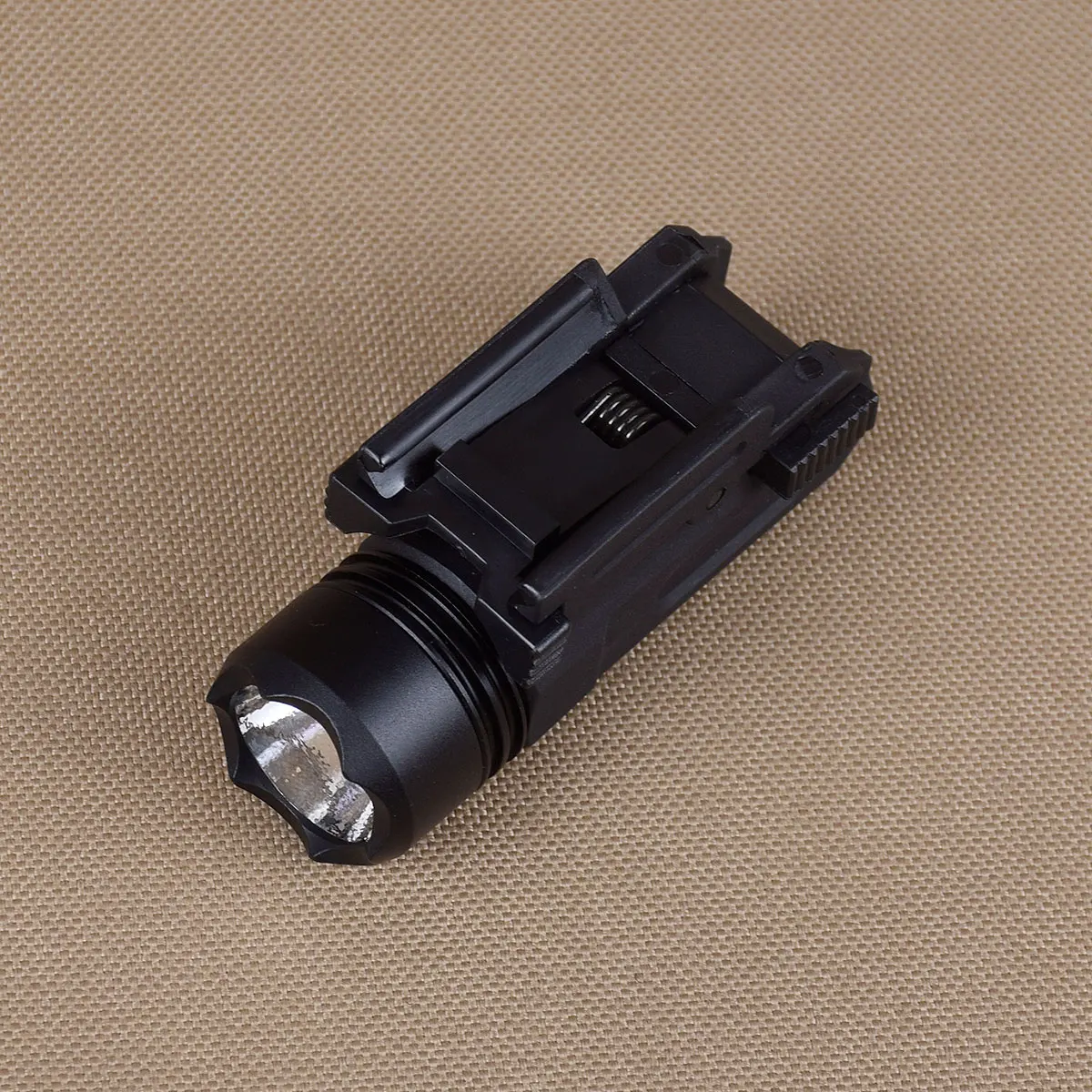 Minilinterna táctica LED de nailon para pistola QD, antorcha para Rifle GLOCK 17 18C 19 22 20mm, luces para arma de pistola Airsoft para caza - imagen 5