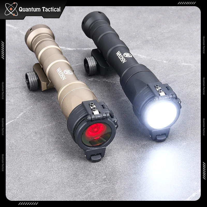 WADSN-linterna exploradora táctica M600C, difusor de luz LED de 600 lúmenes, cubierta de lámpara de luz de relleno IR, accesorios de caza para arma Airsoft - imagen 4