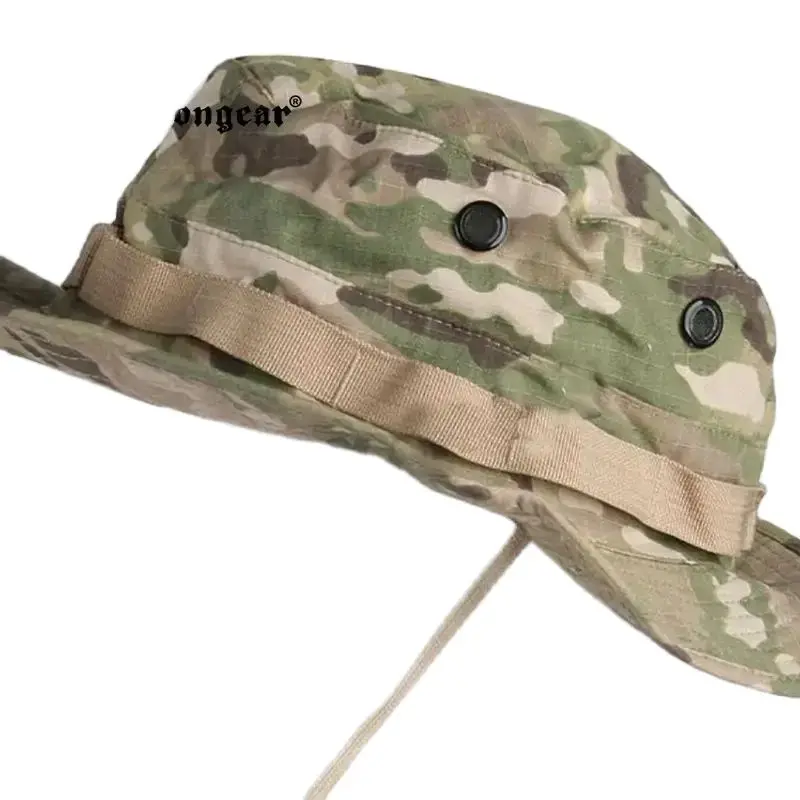 Gorra táctica con sombrilla, sombrero Bonnie, sombreros redondos, protección solar, senderismo, combate, Airsoft, entrenamiento de caza, combate - imagen 2