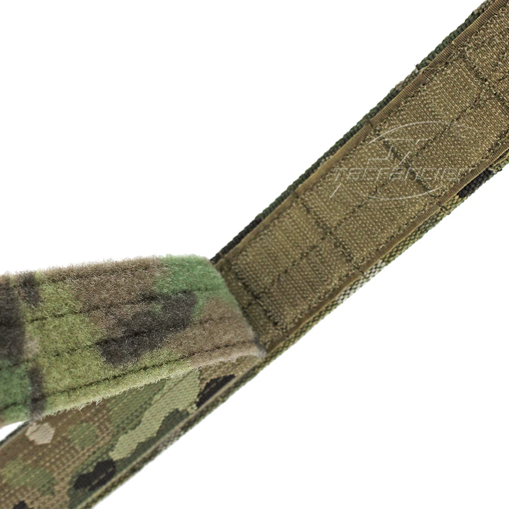 Cinturón de combate táctico MOLLE, cinturón interior exterior de dos capas, hebilla de Metal QD, equipo Airsoft de caza de patrulla de alta resistencia TF51 - imagen 4