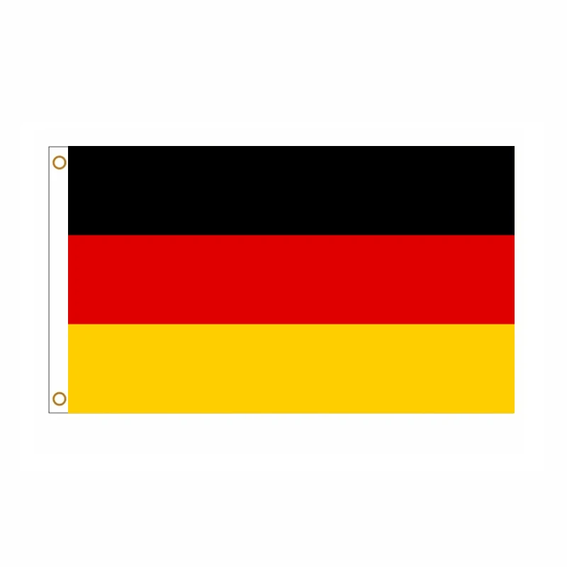 5 unids/lote bandera nacional de la República Federal de Alemania 90x150cm bandera nacional de Alemania al por mayor - imagen 2