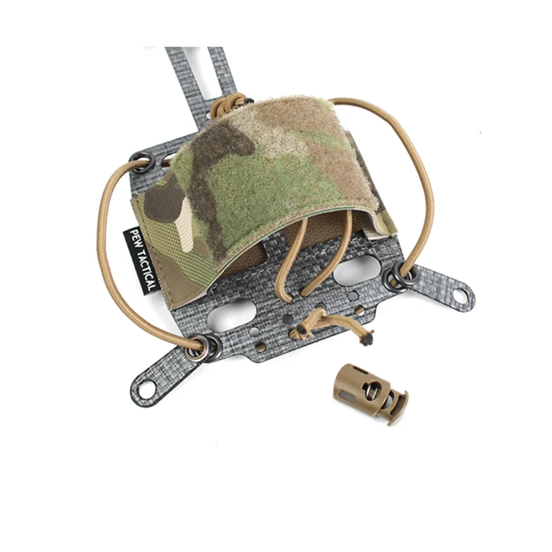 PEW Bolsa de batería táctica para casco con retención FERRO STYLE - imagen 4