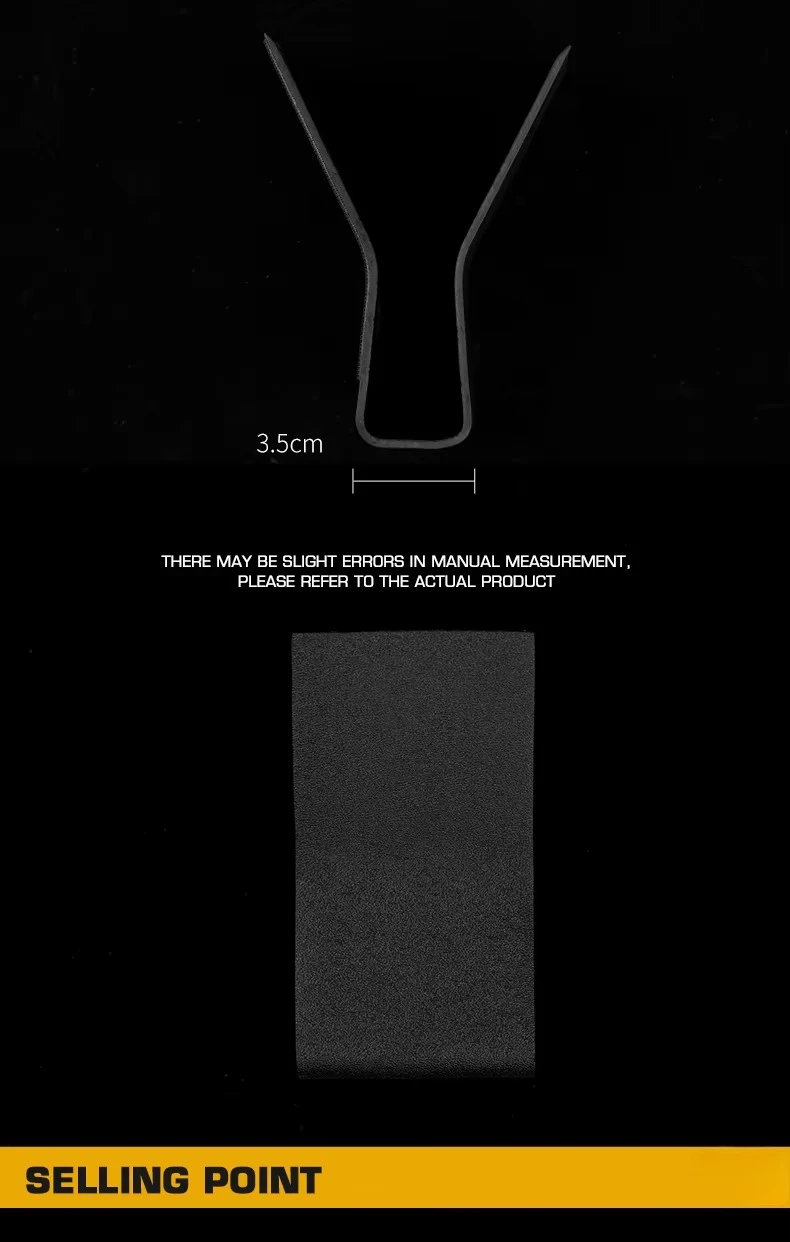 Detalle de Kydex para una sujeción estable
