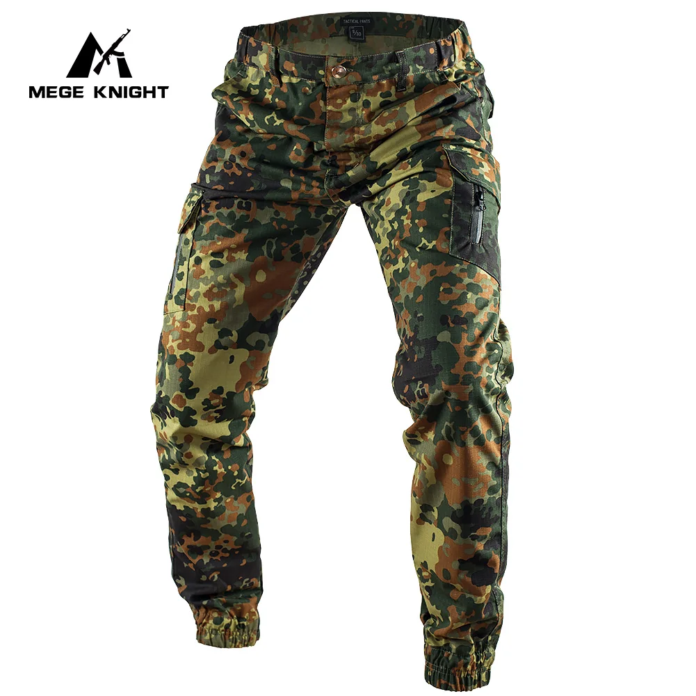 Mege-Pantalones tácticos para correr, pantalón de juego al aire libre, ropa de calle Flectarn, senderismo al aire libre, entrenamiento, Joggers suaves - imagen 2