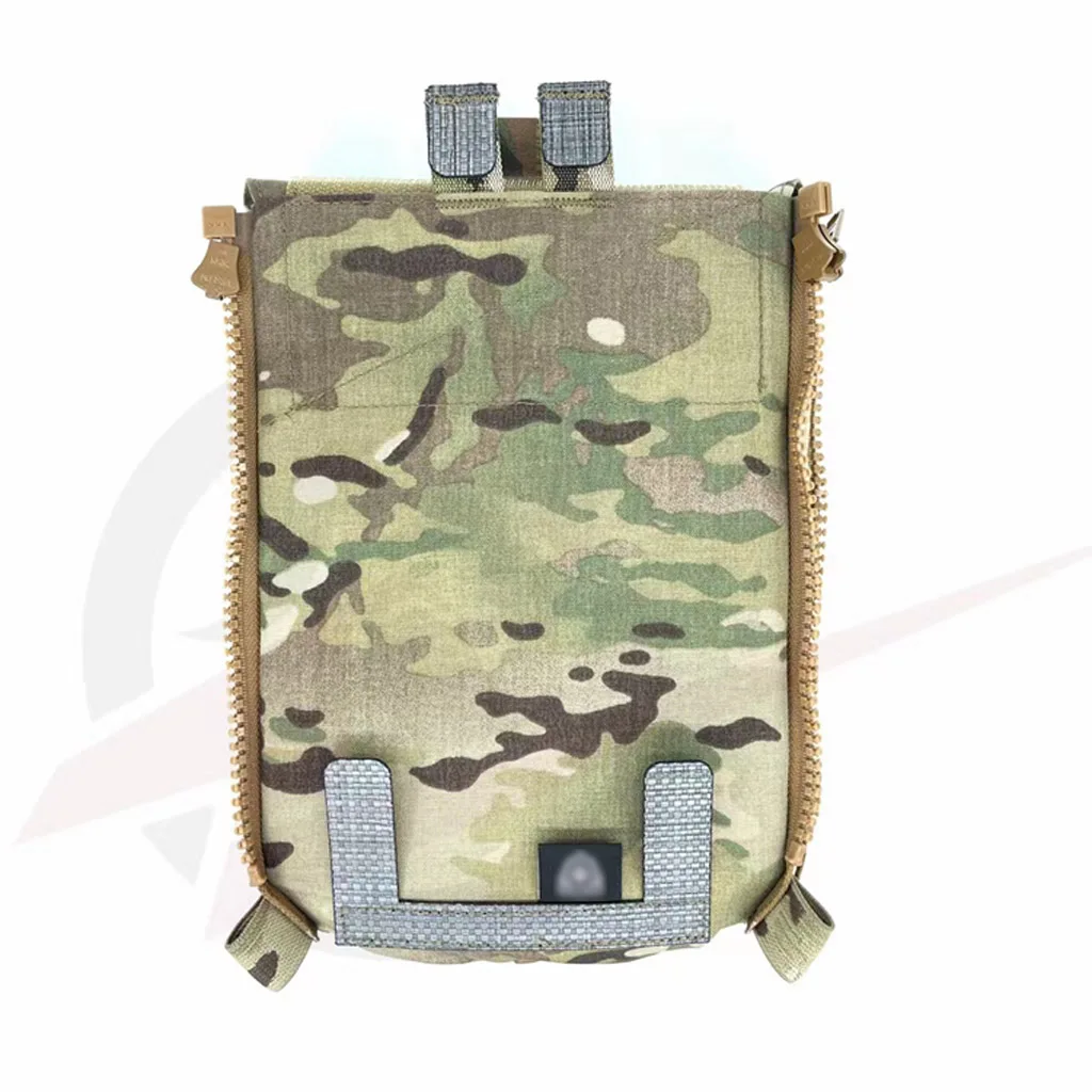 Bolsa de agua con Panel trasero táctico para exteriores, chaleco FCPC V5, portador de placa, bolsa de hidratación, bolsa táctica multiusos con cremallera - imagen 3