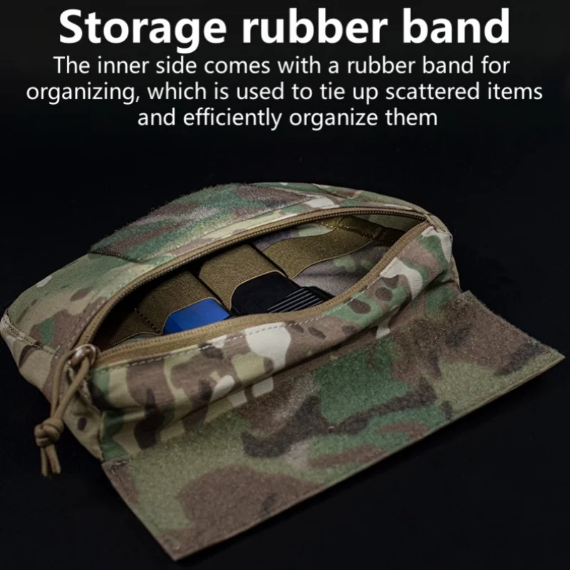 Bolsa de accesorios grande FC, camiseta sin mangas para exteriores/expansión colgante en el pecho, almacenamiento multifuncional, bolsa abdominal inferior - imagen 4