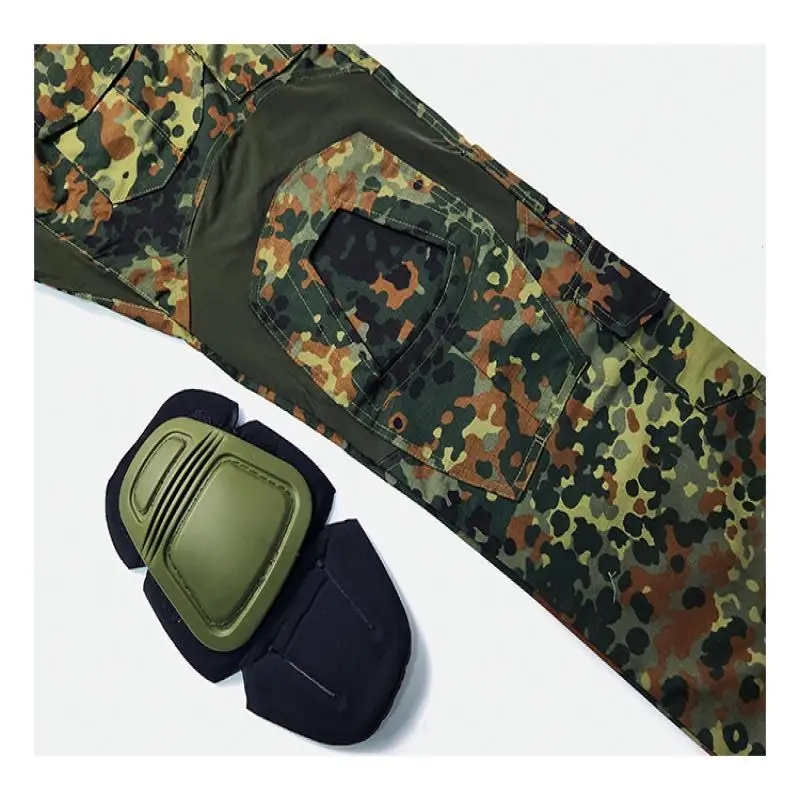Pantalones tácticos de camuflaje alemán G3 para hombre, traje de rana, pantalones transpirables para deportes al aire libre, primavera y otoño - imagen 5