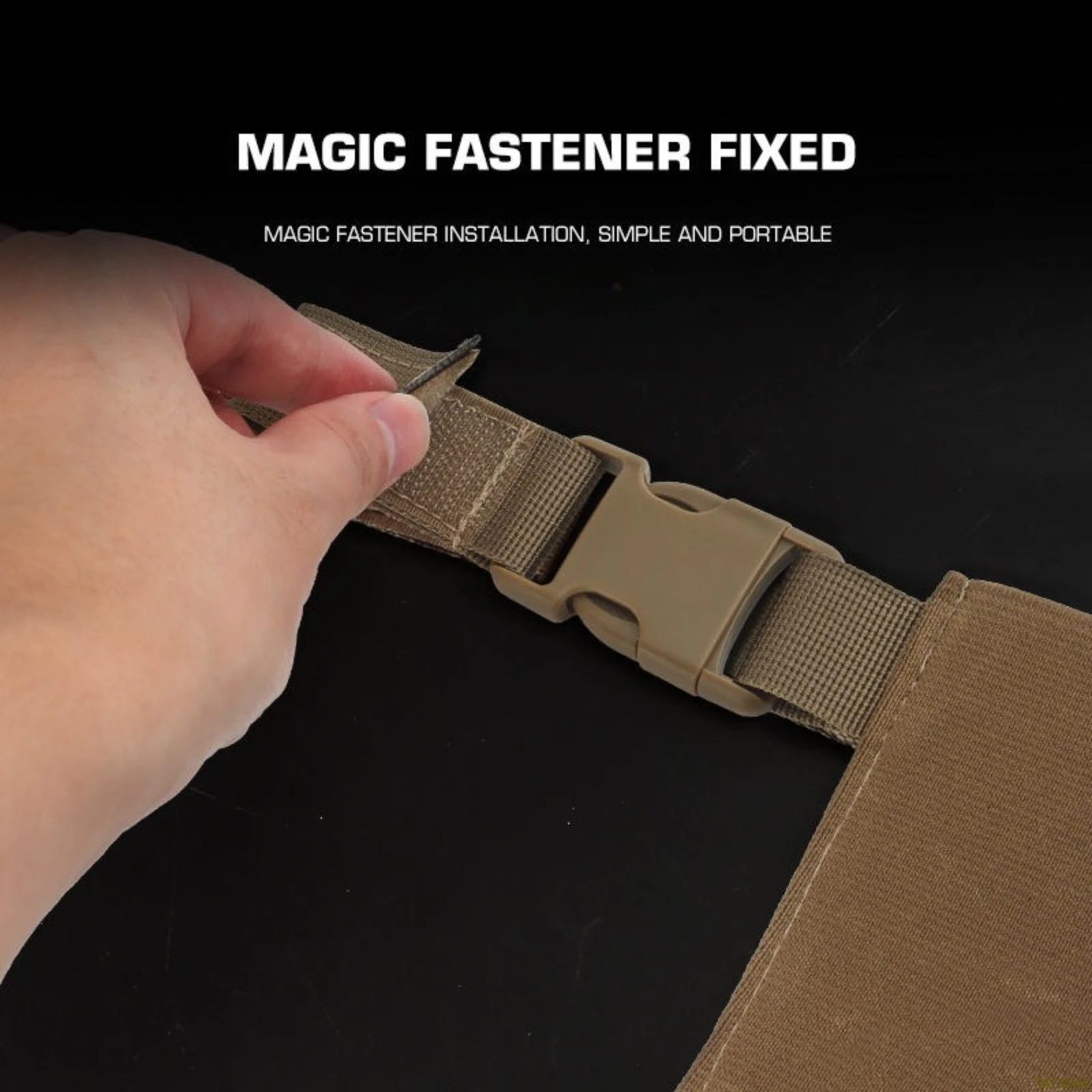 Dispensador de luz de marcado táctico con luz de entrenamiento y colgador de bolsa para cinturón, barras luminosas con funda fija para Airsoft CS - imagen 4