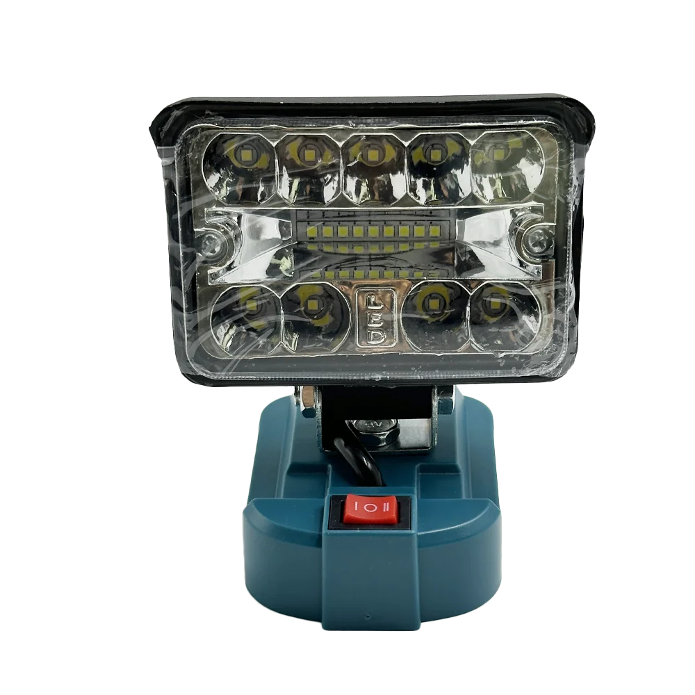 Luz de trabajo para batería Makita de 18V, reflector inalámbrico portátil de 3/5/8 pulgadas para herramientas Makita, foco LED para acampar, pescar, - imagen 4