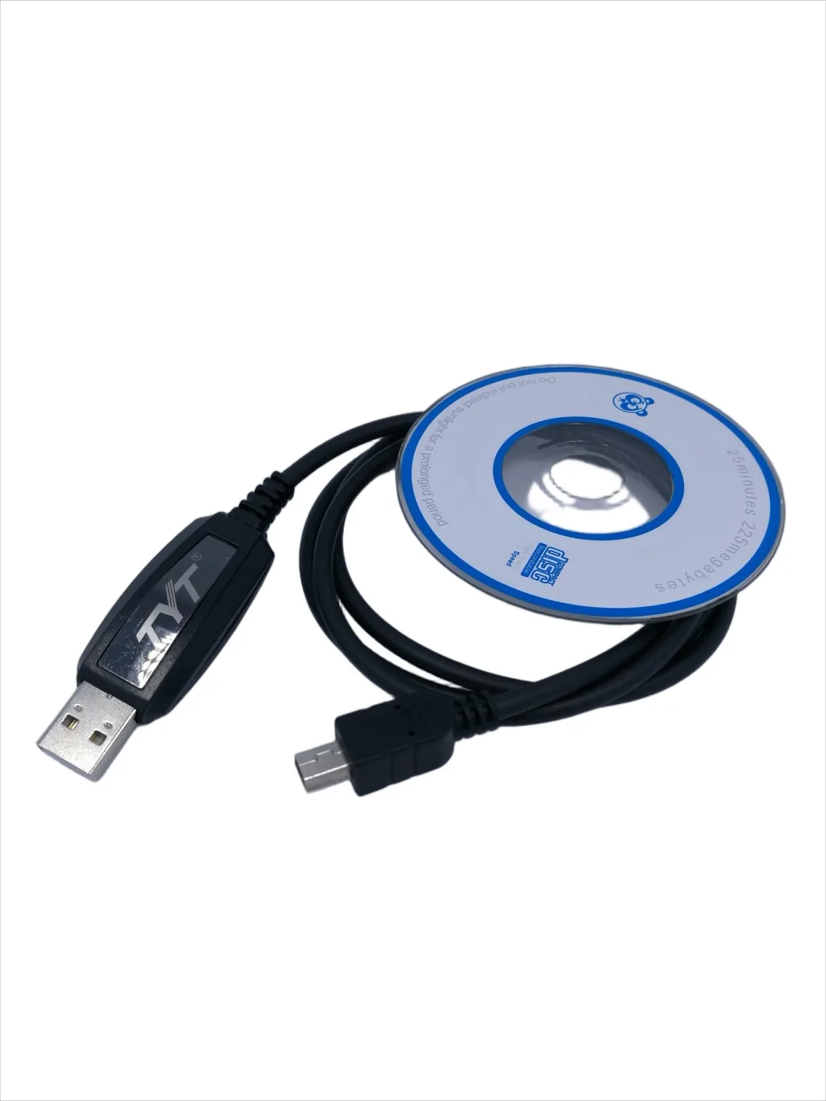 Controlador de Cable de programación USB TYT TH-9800 con CD Win10 para Radio móvil TYT TH-UV3R TH-9800 TH-7800 TH-8600 Walkie Talkie de coche - imagen 3