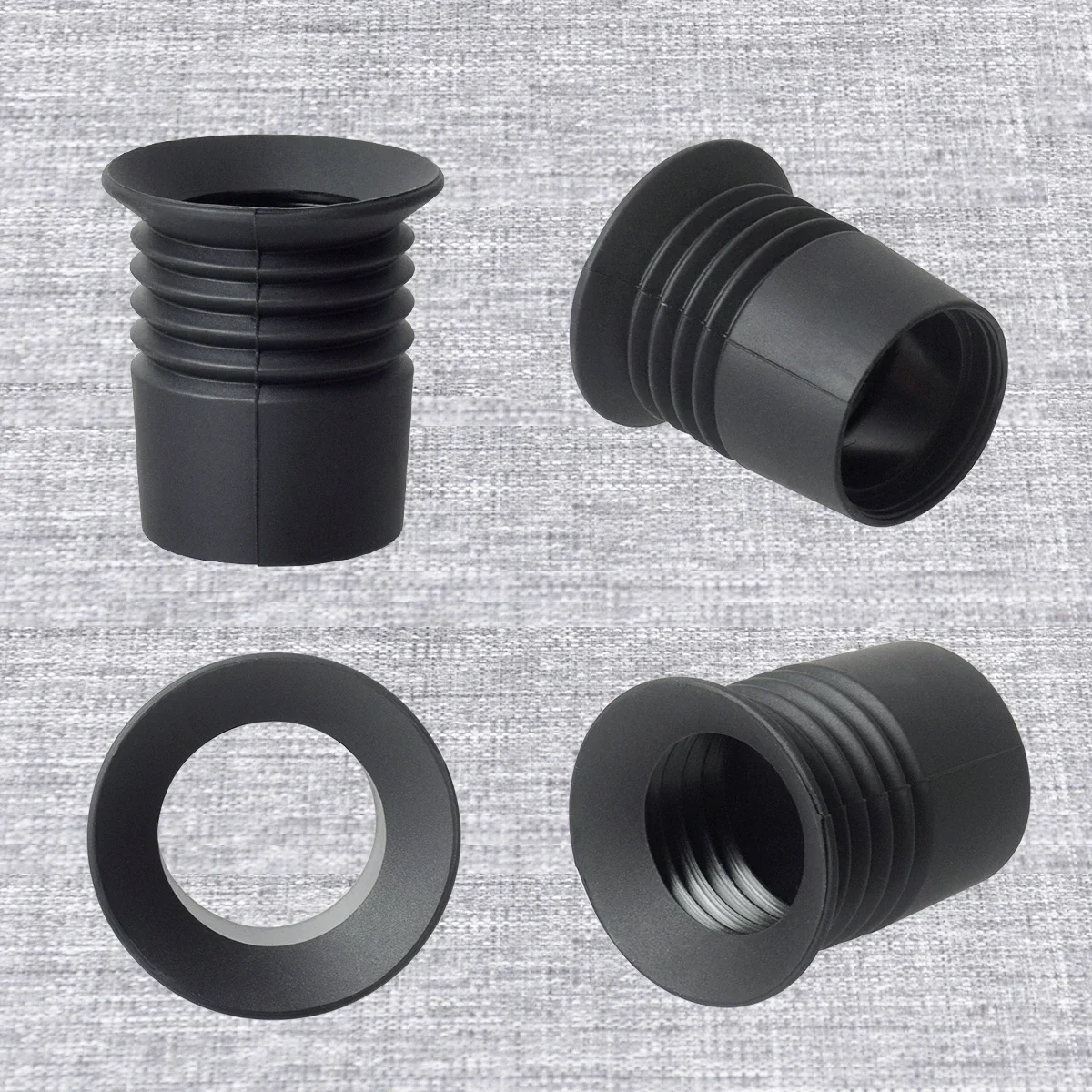 Mira para Rifle Flexible de caza, cubierta de retroceso de goma Ocular, Protector ocular, parasol de 32-35/38-40mm, antiimpacto - imagen 5