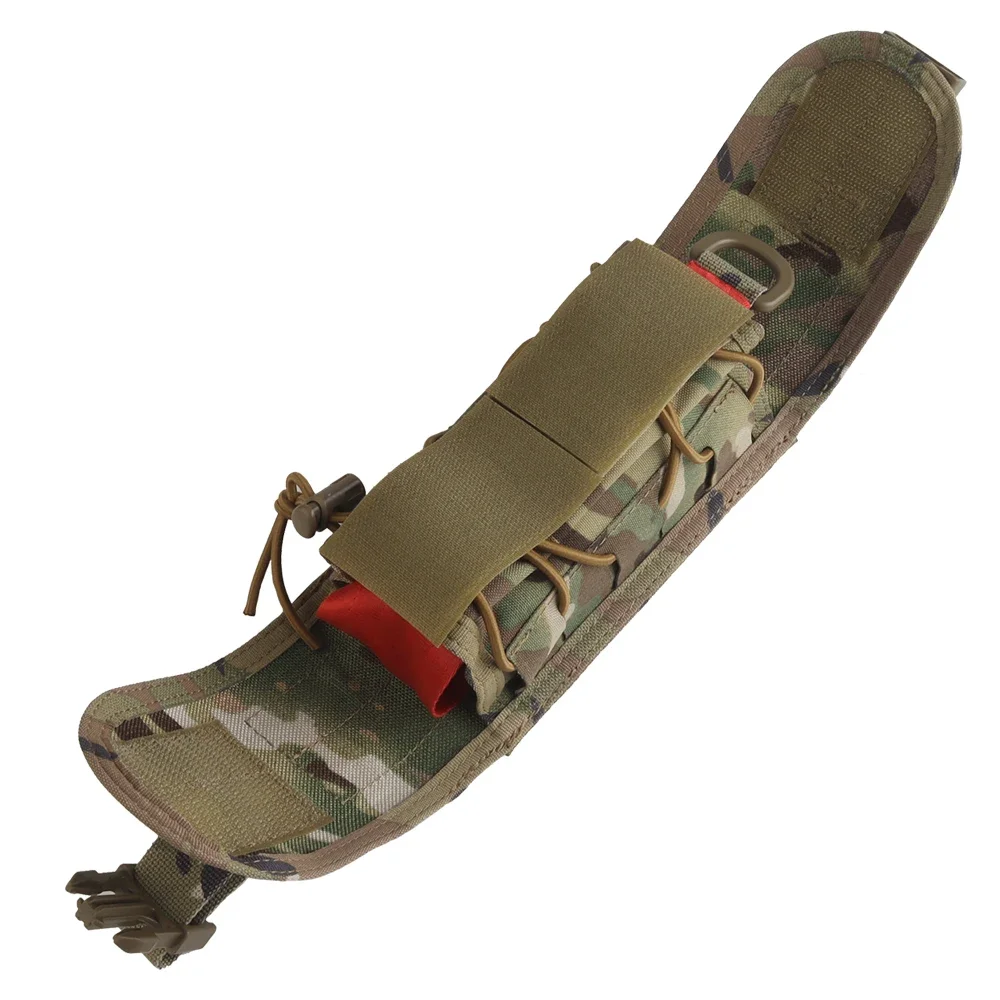 Bolsa táctica MOLLE, botiquín de primeros auxilios de liberación rápida para exteriores, caza, Camping, supervivencia, herramientas de emergencia, bolsa médica compacta, equipo V2 - imagen 5